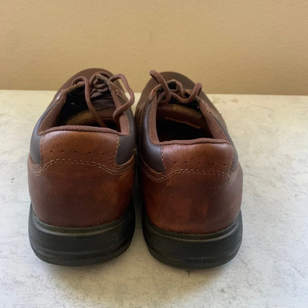 Timberland Earthkeepers 5127A Brown Leather Plain Toe Oxford Mens 9.5 City Prem.